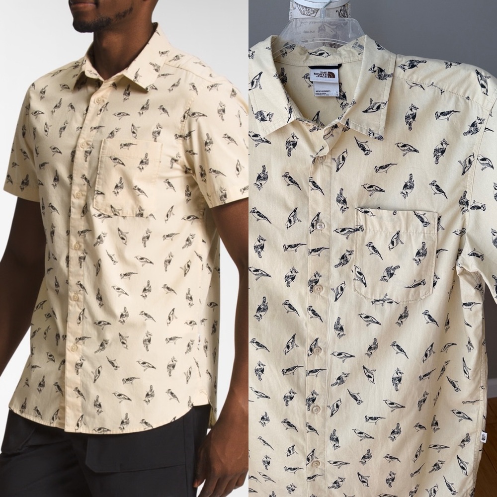 The North Face Short Sleeve Baytrail Pattern Shirt Gravel
Bird Watcher Print
